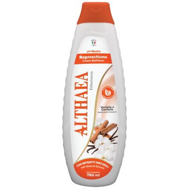 ALTHAEA BATH VANILLA CREAMY CANNELLA ML.750