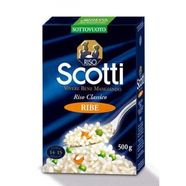 SCOTTI RISO ASTUCCIO RIBE GR.500