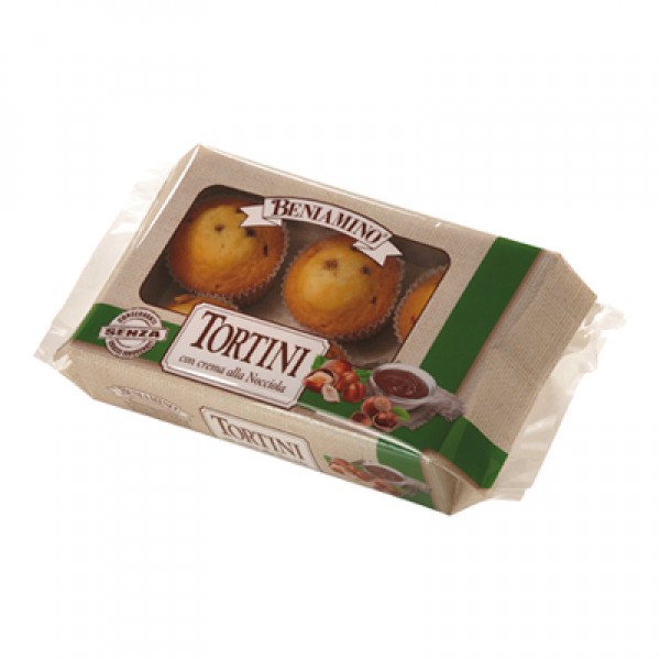 BENIAMINO TORTINO HAZELNUT GR.250 6 PIECES