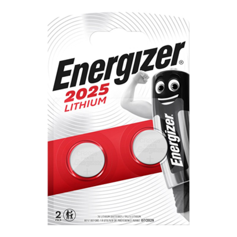 ENERGIZER LITHIUM CR2025 X2