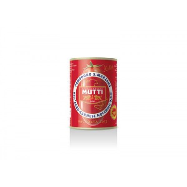MUTTI PEELED TOMATOES GR.400 S.MARZANO DOP