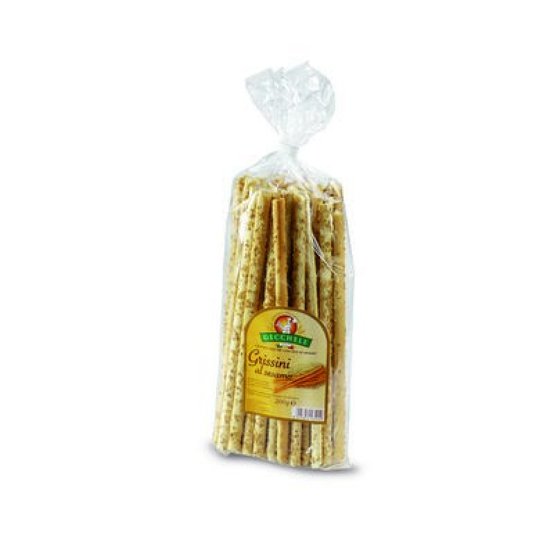 GECCHELE BREADSTICKS WITH SESAME GR. 200