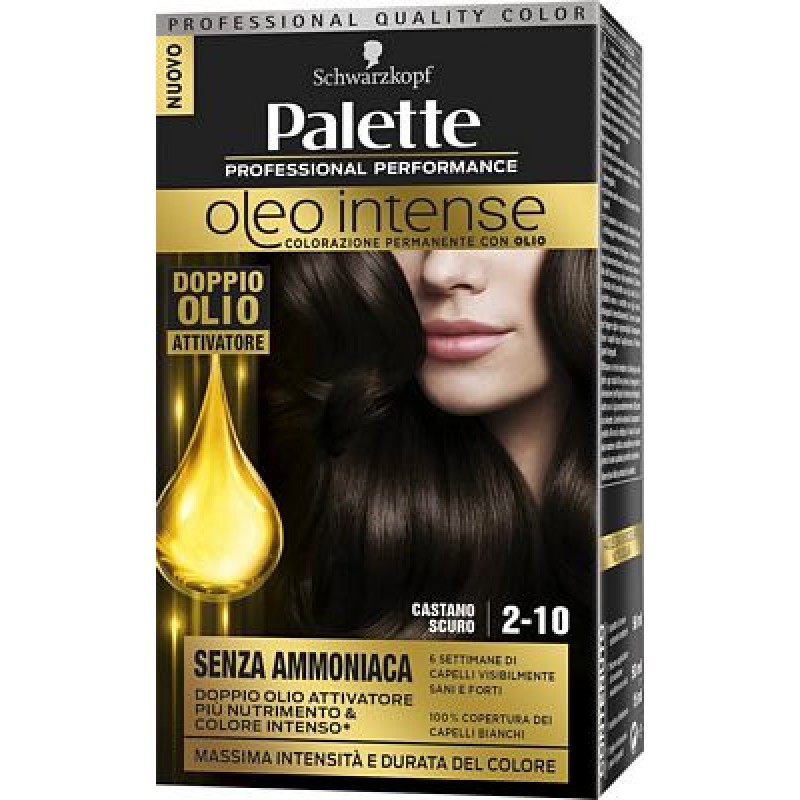 2-10 OIL PALETTE DARK BROWN WITHOUT AMMONIA