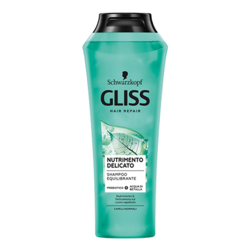 GLISS SHAMPOO FIBER THERAPY / DELICATE NOURISHMENT ML.250