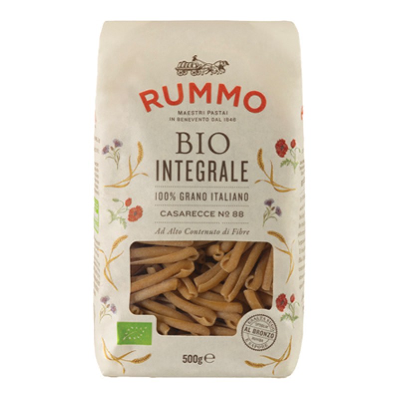 RUMMO CASERECCE WHOLEMEAL BIO N 88 GR. 500