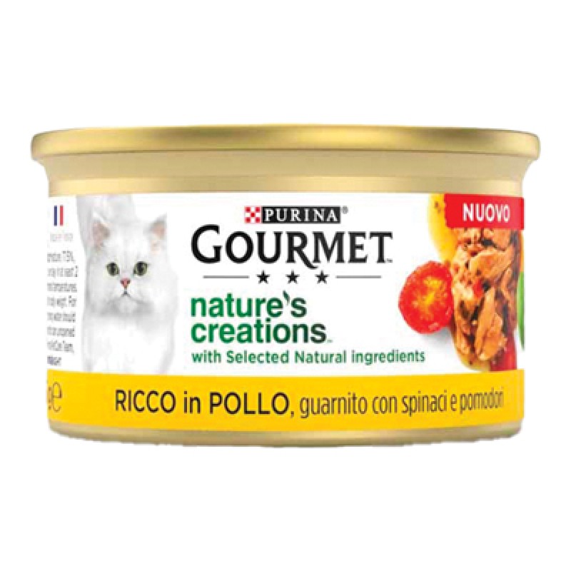GOURMET NATURE S CREATIONS CHICKEN GR.85