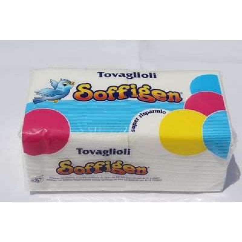 SOFFIGEN NAPKINS CM.33X33 DOUBLE PACK