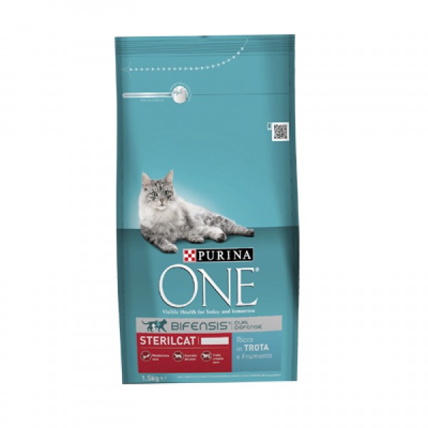 ONE STERILCAT WHEAT TROUT KG.1,5