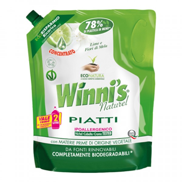 WINNI S PLATES LIME ECORICARICA ML.1000