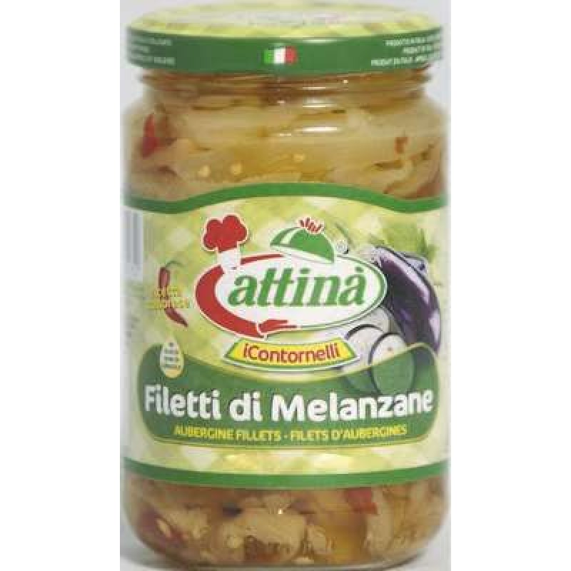 ATTIN EGGPLANT FILLETS IN OIL JAR KG.3,1