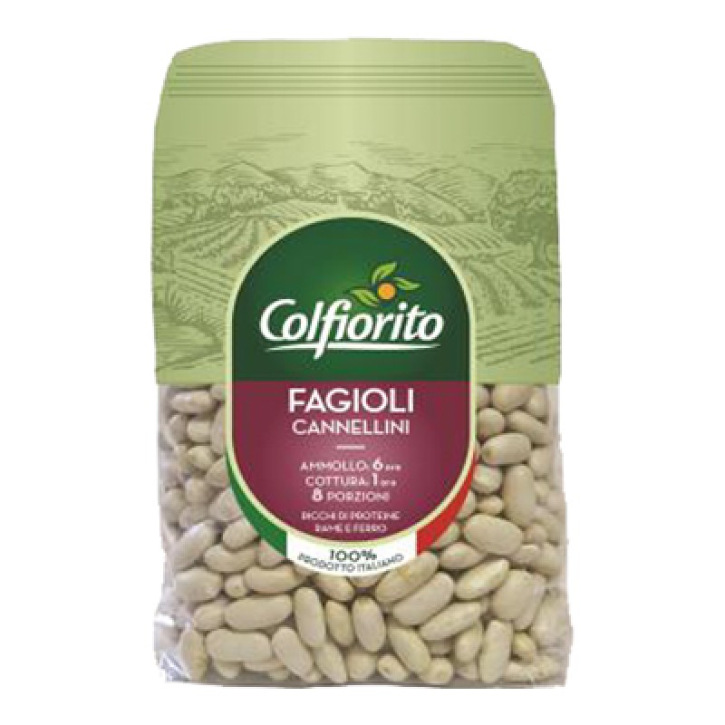 COLFIORITO ITALIAN CANNELLINI BEANS GR.400