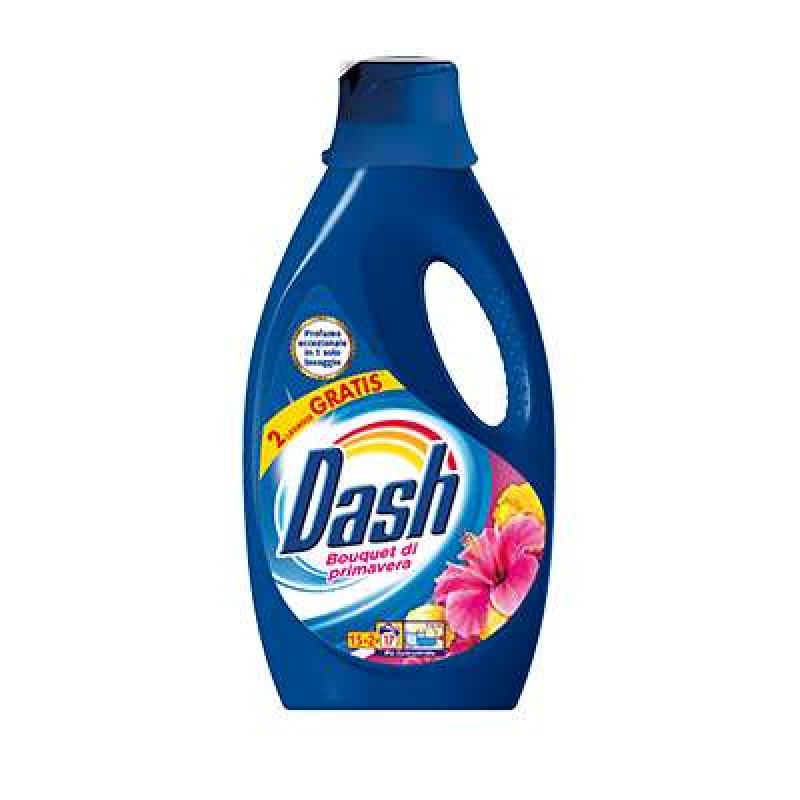 DASH LIQUIDO PRIMAVERA ROSA 15+2 LAVAGGI